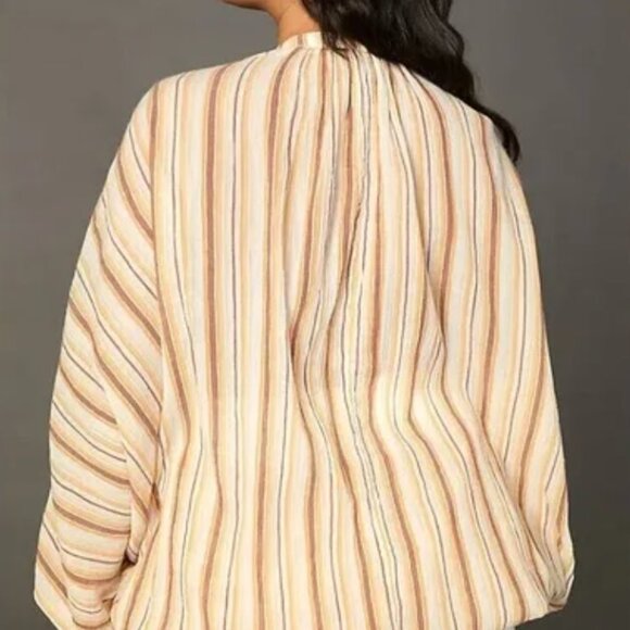 Anthropologie Striped Blouse - Picture 2 of 4